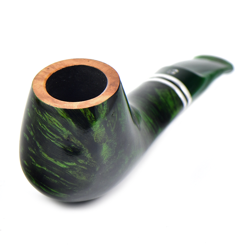 Курительная трубка Big Ben Bora Two-Tone Green 571 (фильтр 9 мм)